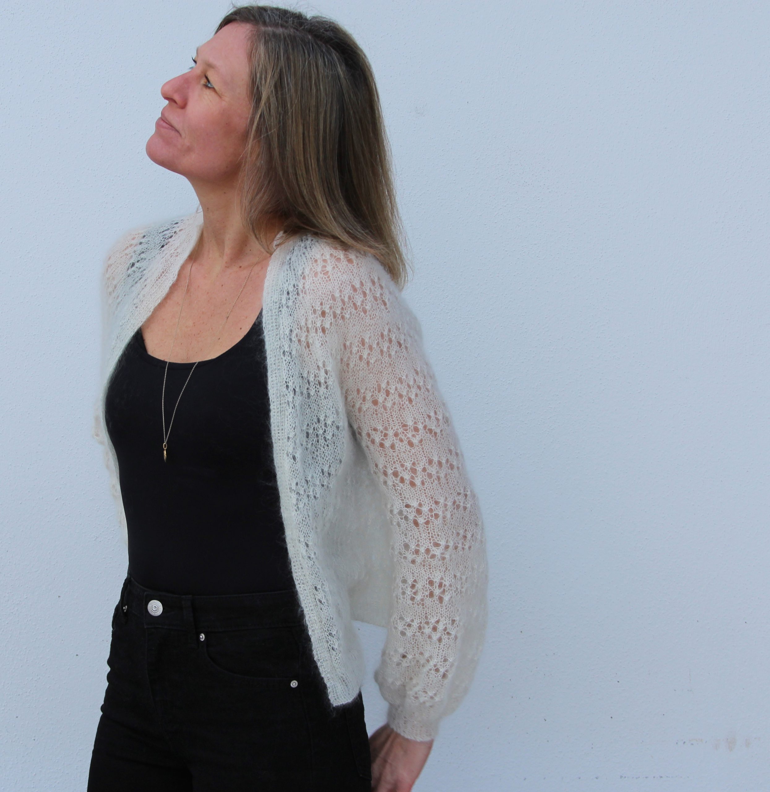 Knittingpattern VesterbyCrea.No.09 Cardigan | Mohair