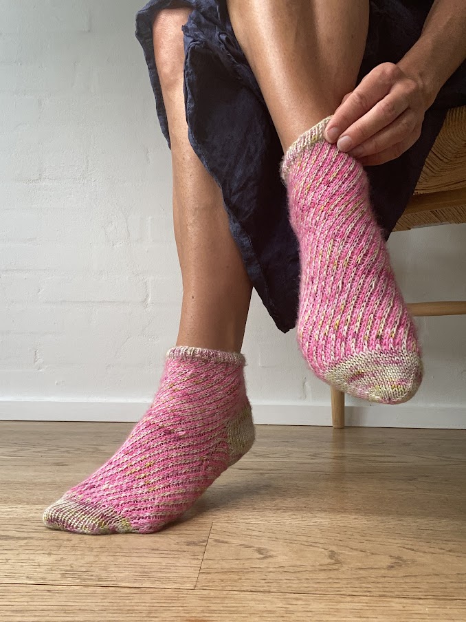 Spinning Around Sock - Dansk