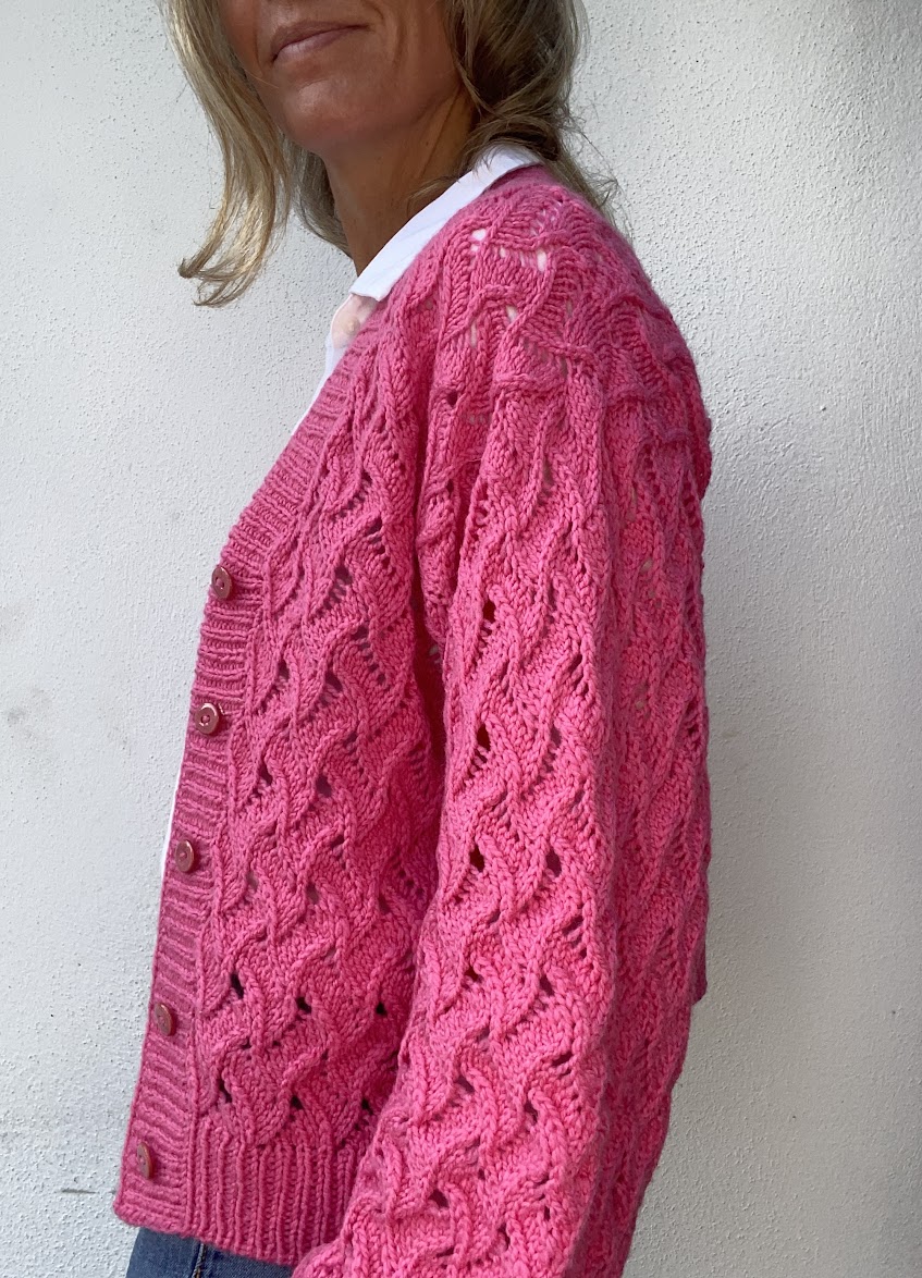 Strikkeopskrift - Cardigan - VesterbyCrea.No.40 Cardigan