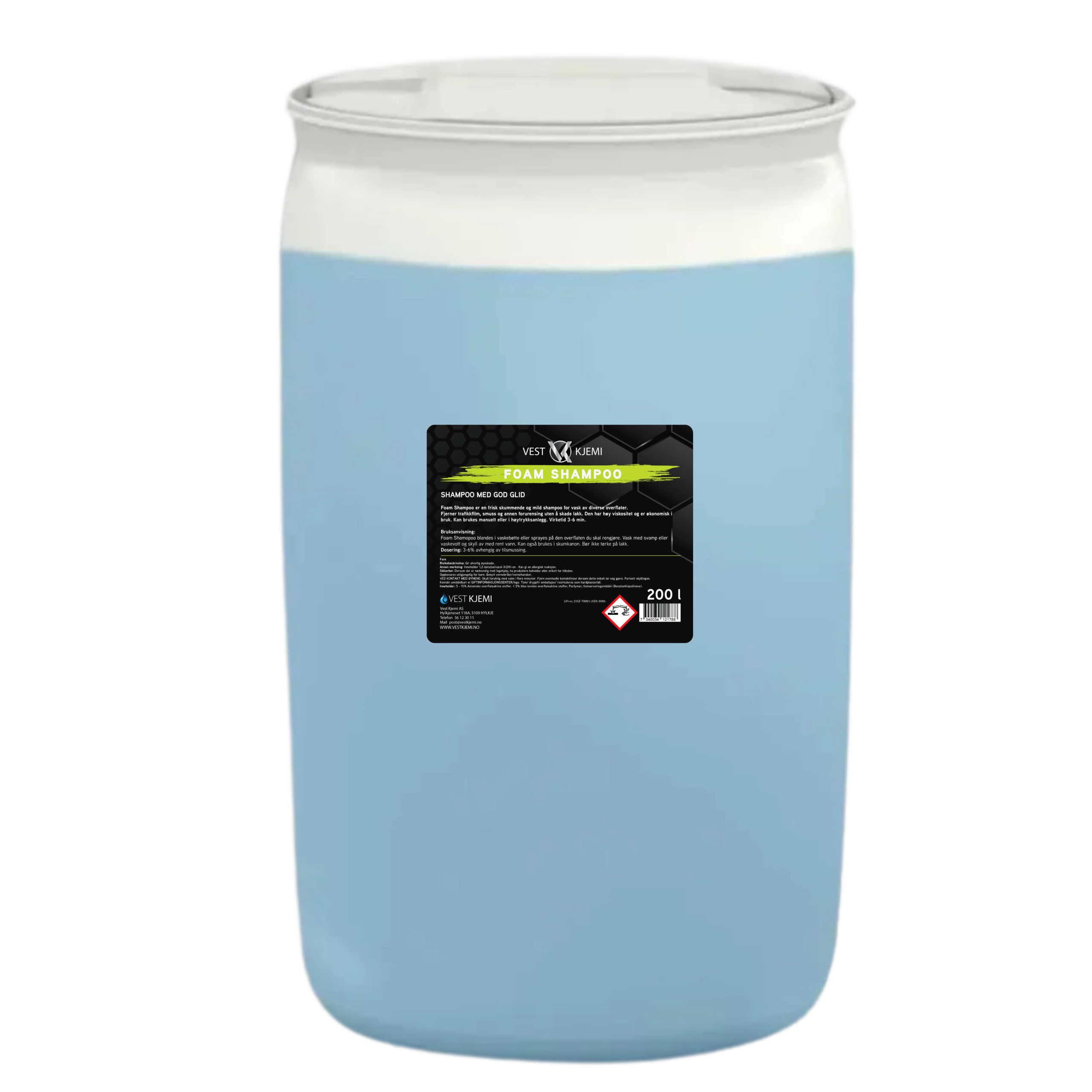 Foam Shampoo _200_liter.