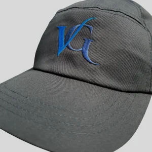 P-Cap Black with Light & Dark Blue Embroidery