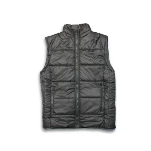 Puffer Jacket Sleeveless Black
