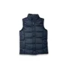 Kids Puffer Jacket Sleeveless Navy front