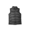 Kids Puffer Jacket Sleeveless Black front