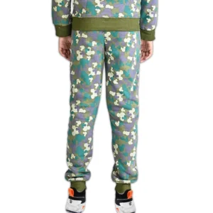 Kids Fleece Trousers Mickey Camo