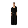 Wrap Midi Dress front with model 2