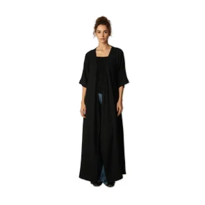 Wrap Midi Dress front with model 2