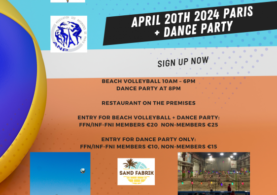 Indoor Beach Volleyball and Dance Party