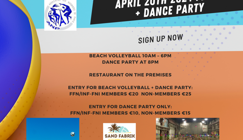 Indoor Beach Volleyball and Dance Party