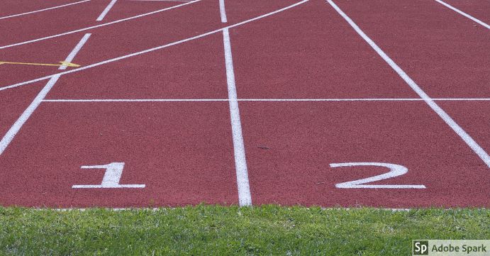 Bild av en löparbana som ska symbolisera att öppningserbjudandet är på upploppet. Sista chansen är 2019-03-15.