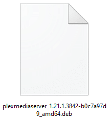 Plex Update Datei einbinden