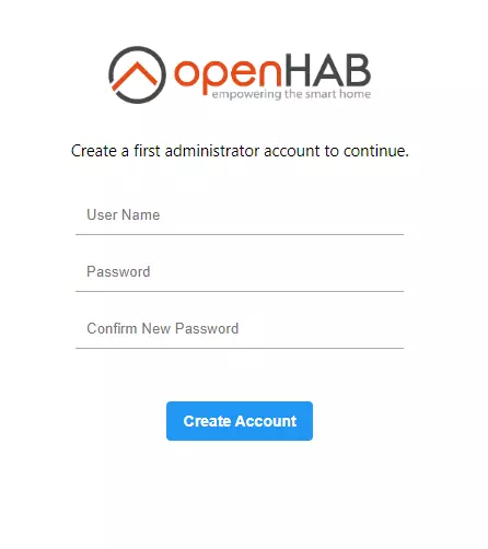 OpenHAB Weboberfläche über die IP-Adresse aufrufen