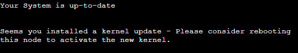 Manuell Update für Proxmox Konsole