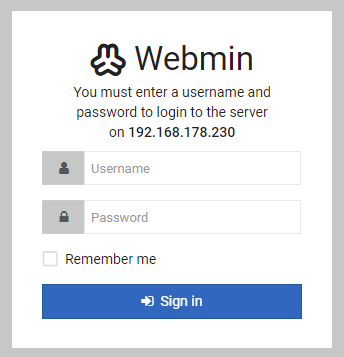 Webmin installation anleitung für linux debian und ubuntu