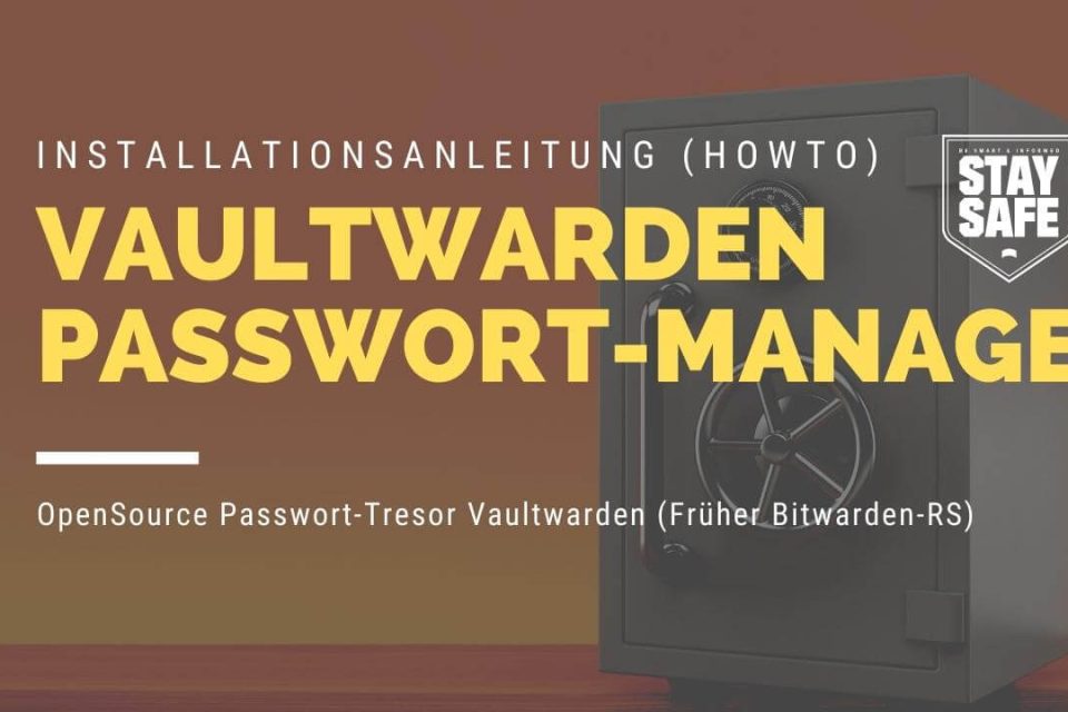 bitwarden rs guide für die installation von vaultwarden-passwort-tresor