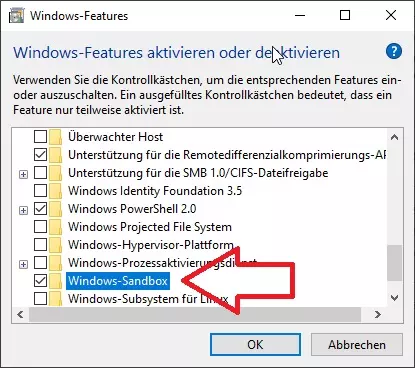 Isolierte Umgebung unter Windows 11 und 10 aktivieren Tutorial
