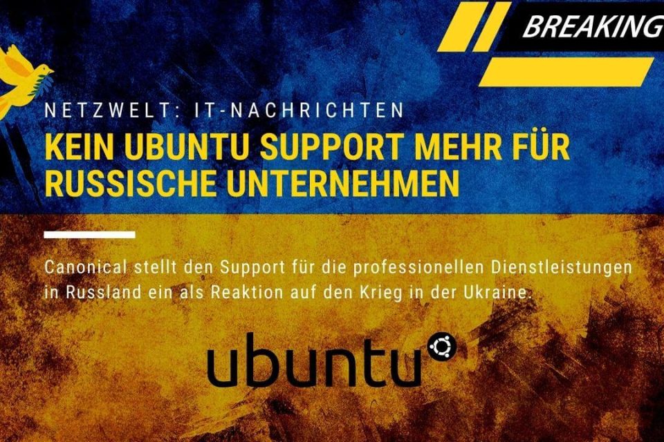 Kein Ubuntu Support mehr für Russland Canonical