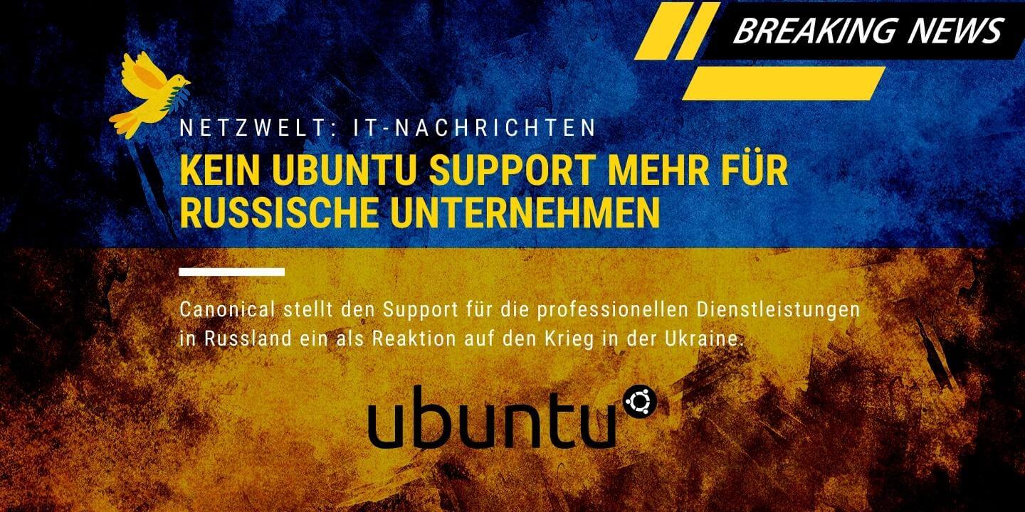 Kein Ubuntu Support mehr für Russland Canonical