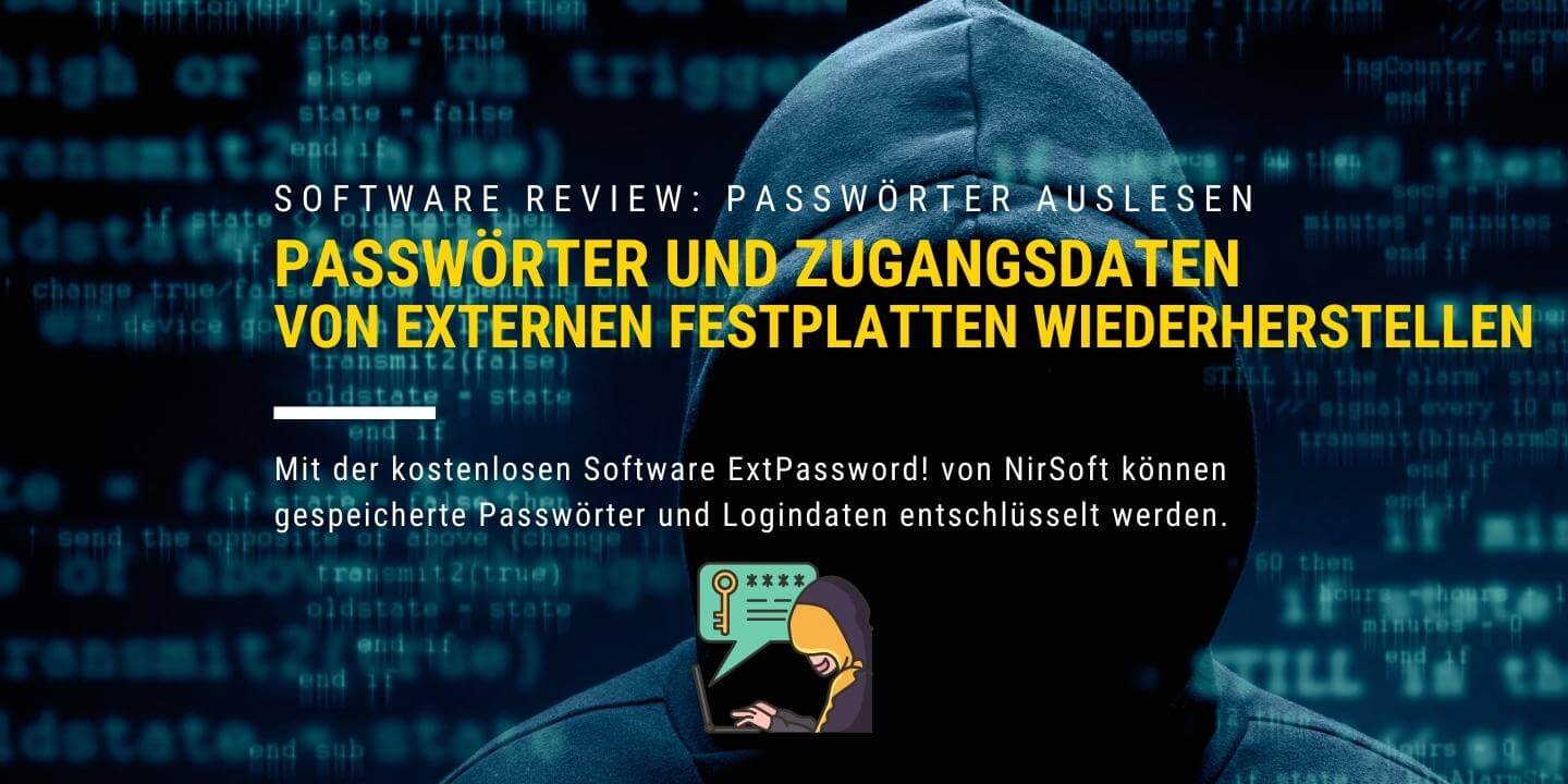 Passwörter von Windows PC auslesen und wiederherstellen