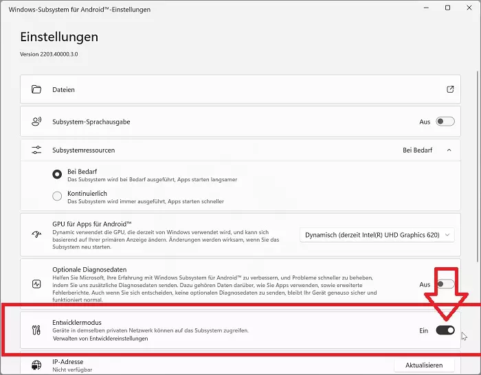 Entwicklermodus aktivieren Komplettanleitung