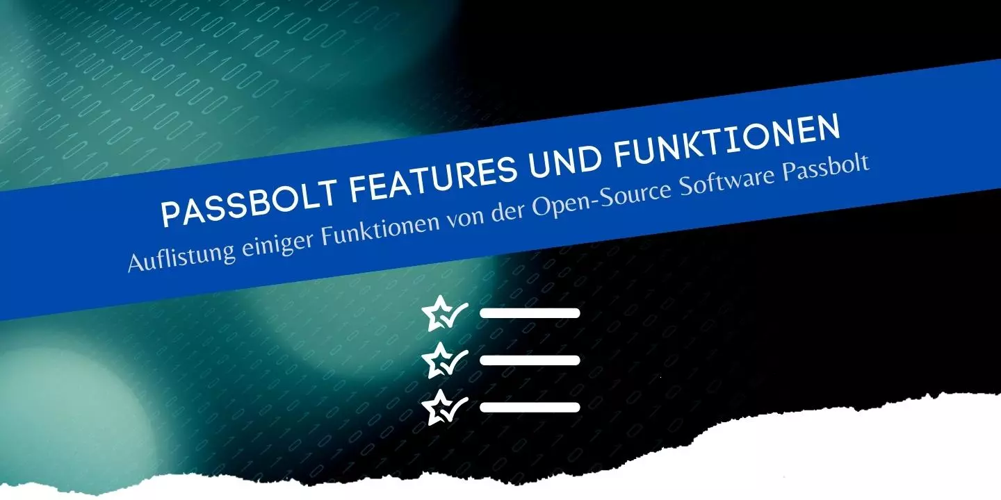 Funktionen und Feature von Passbolt Tutorial