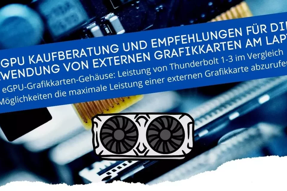 eGPU externe Grafikkarten Gehäuse