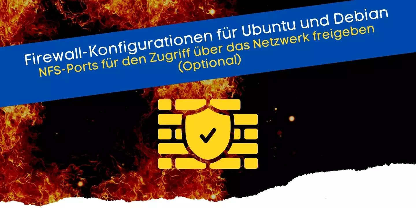 Konfigurationen der Firewall für die NFS-Freigaben