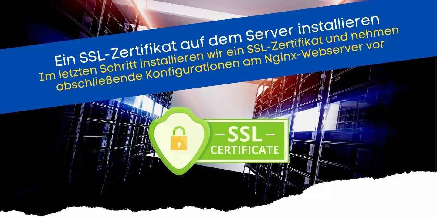 SSL Zertifikat für den Server installieren und abschließende Konfigurationen für Calibre in der Nginx-Konfiguration vornehmen