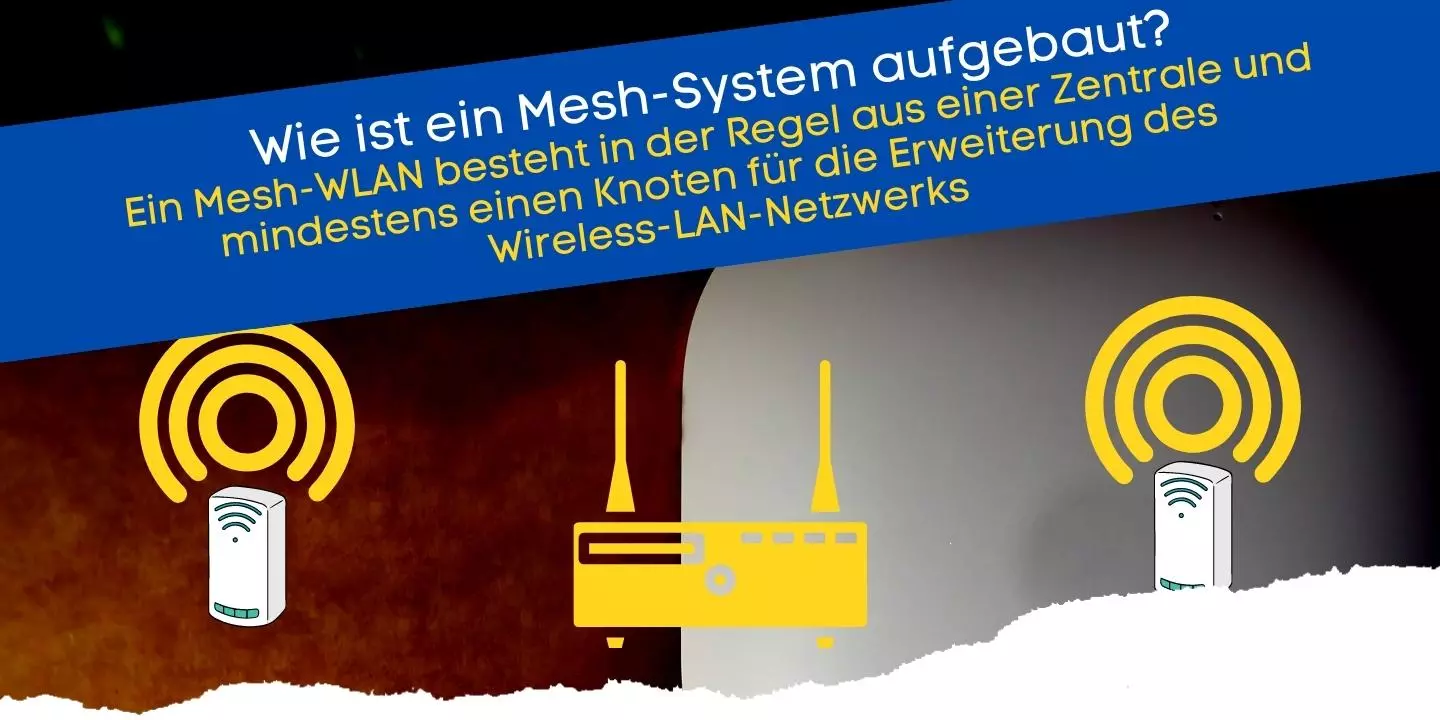 Aufbau eines Mesh-Netzwerk für barrierefreies Wireless-LAN