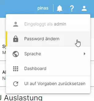 Passwort deines selbstbau NAS-Systems mit dem Pi ändern