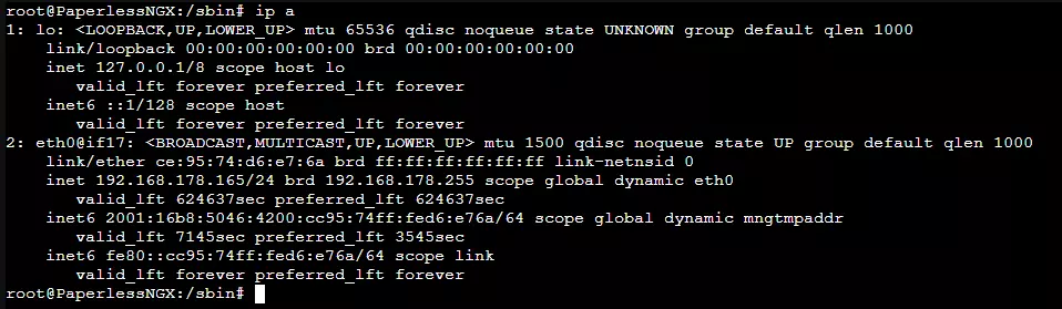 ifconfig command not found unter linux