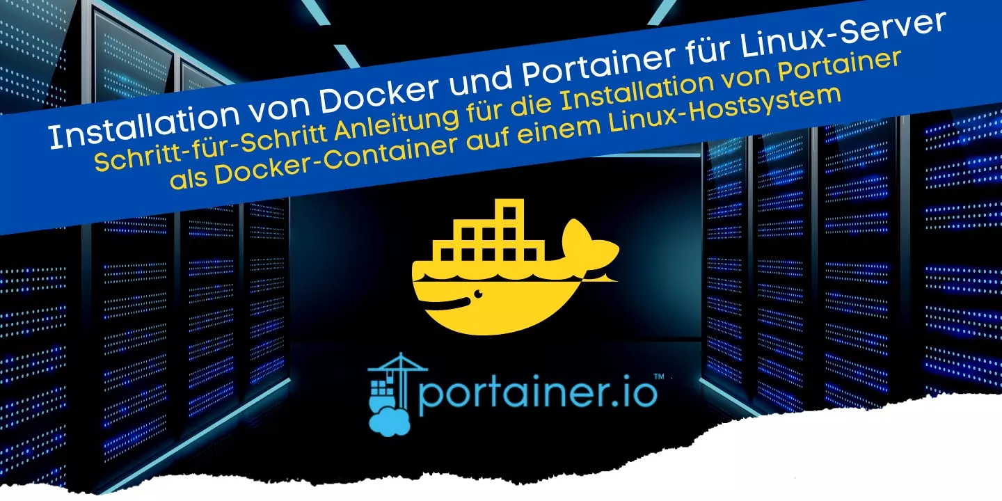 Portainer Installation mit Docker als Container Tutorial