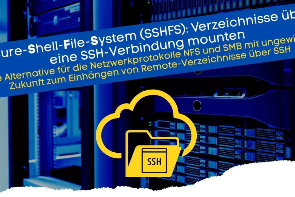 SSHFS Installation und Konfiguration für Linux