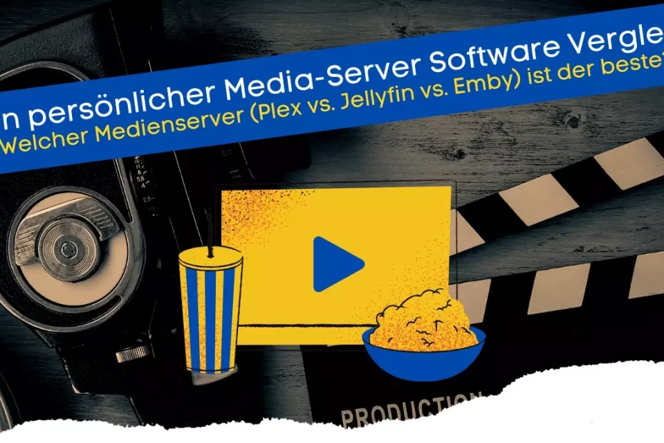 Welcher Media Server ist der beste im Praxistest stehen sich die Software Jellyfin Plex und Emby gegenüber