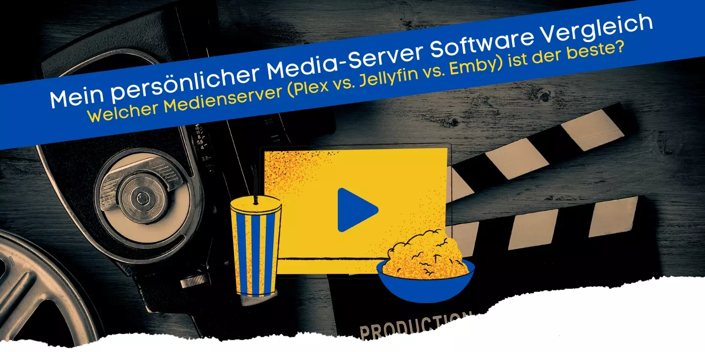 Welcher Media Server ist der beste im Praxistest stehen sich die Software Jellyfin Plex und Emby gegenüber