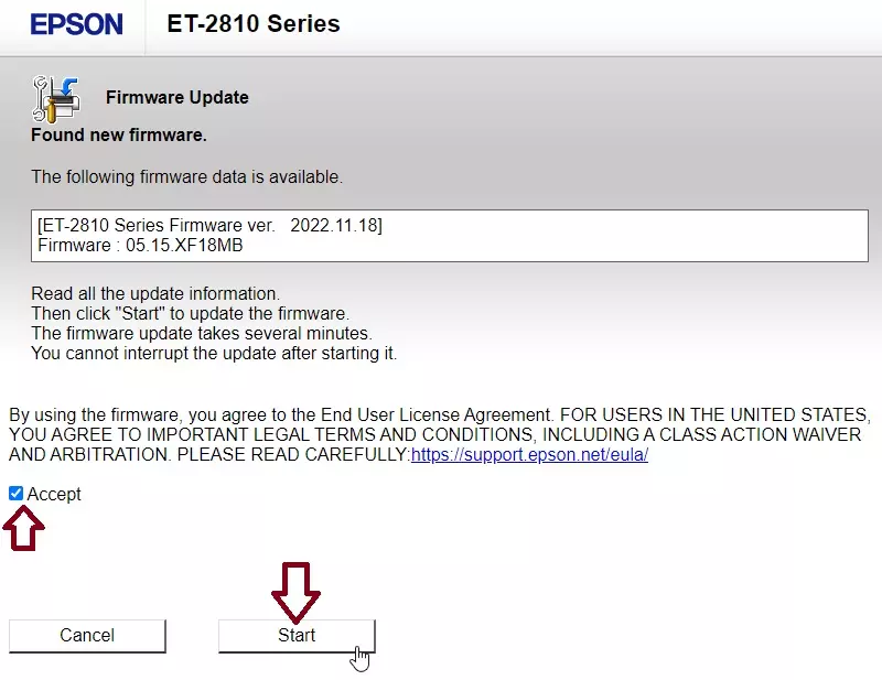 Epson EcoTank: Ein Firmware-Update durchführen (Anleitung)