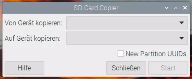 Raspberry PI 4 - SD-Karte auf SSD kopieren (SD CARD COPIER)