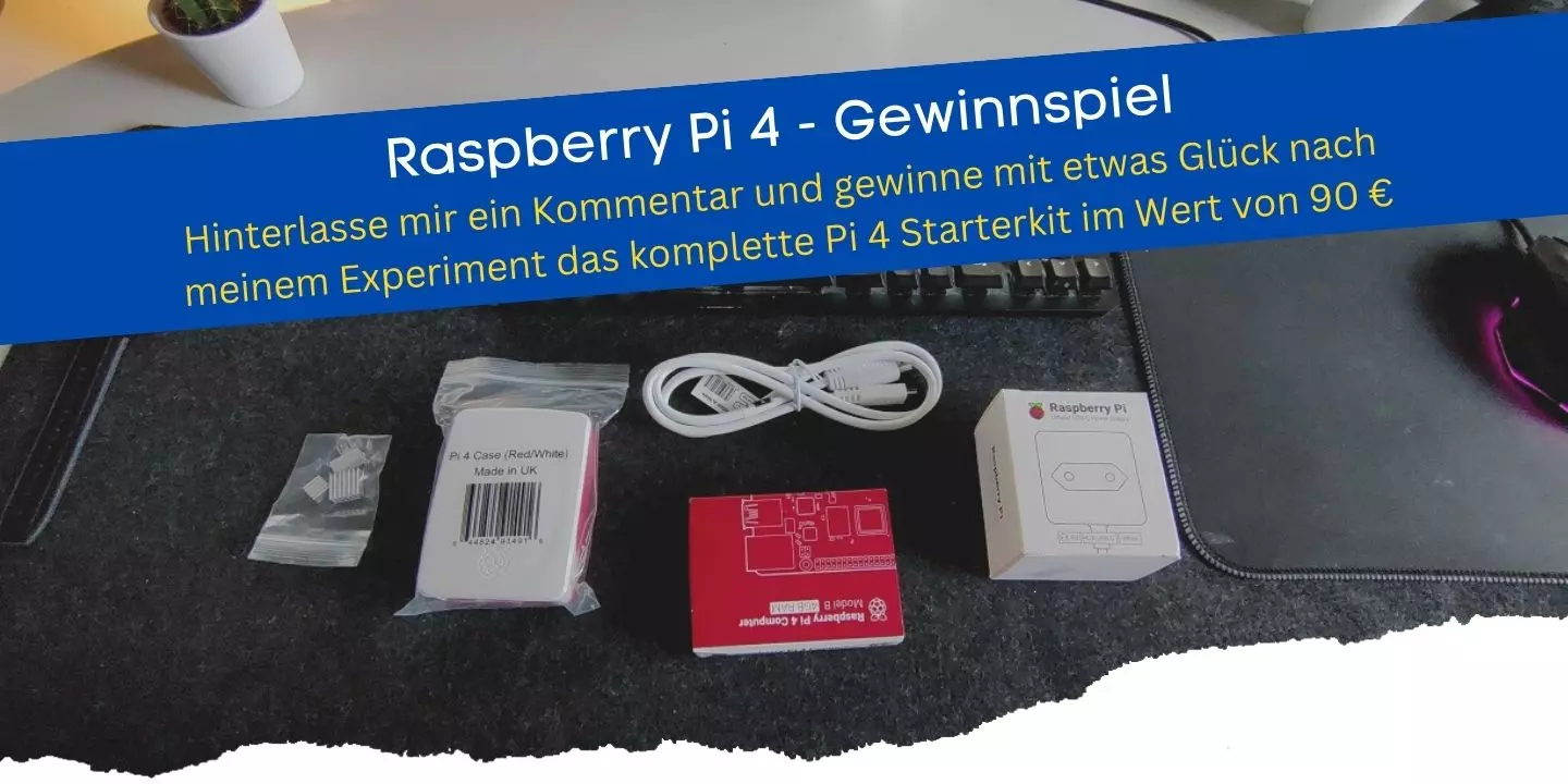 Raspberry Pi 4 Gewinnspiel (Giveaway)