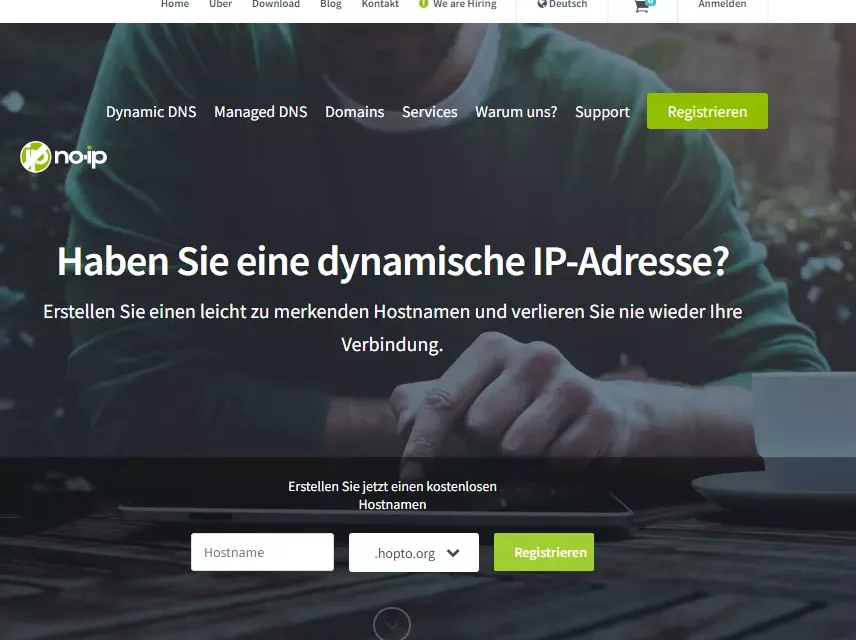 kostenloser dyndns anbieter no-ip