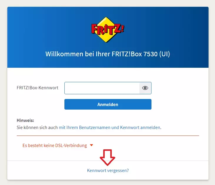 Fritzbox ohne Zugriff zurücksetzen Anleitung für den HardReset