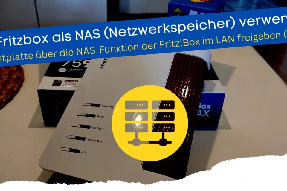Die Fritzbox als NAS (Netzwerkspeicher) verwenden über USB 3.0