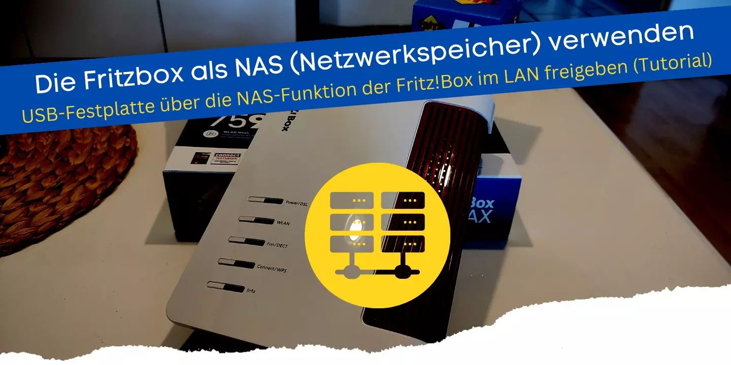 Die Fritzbox als NAS (Netzwerkspeicher) verwenden über USB 3.0