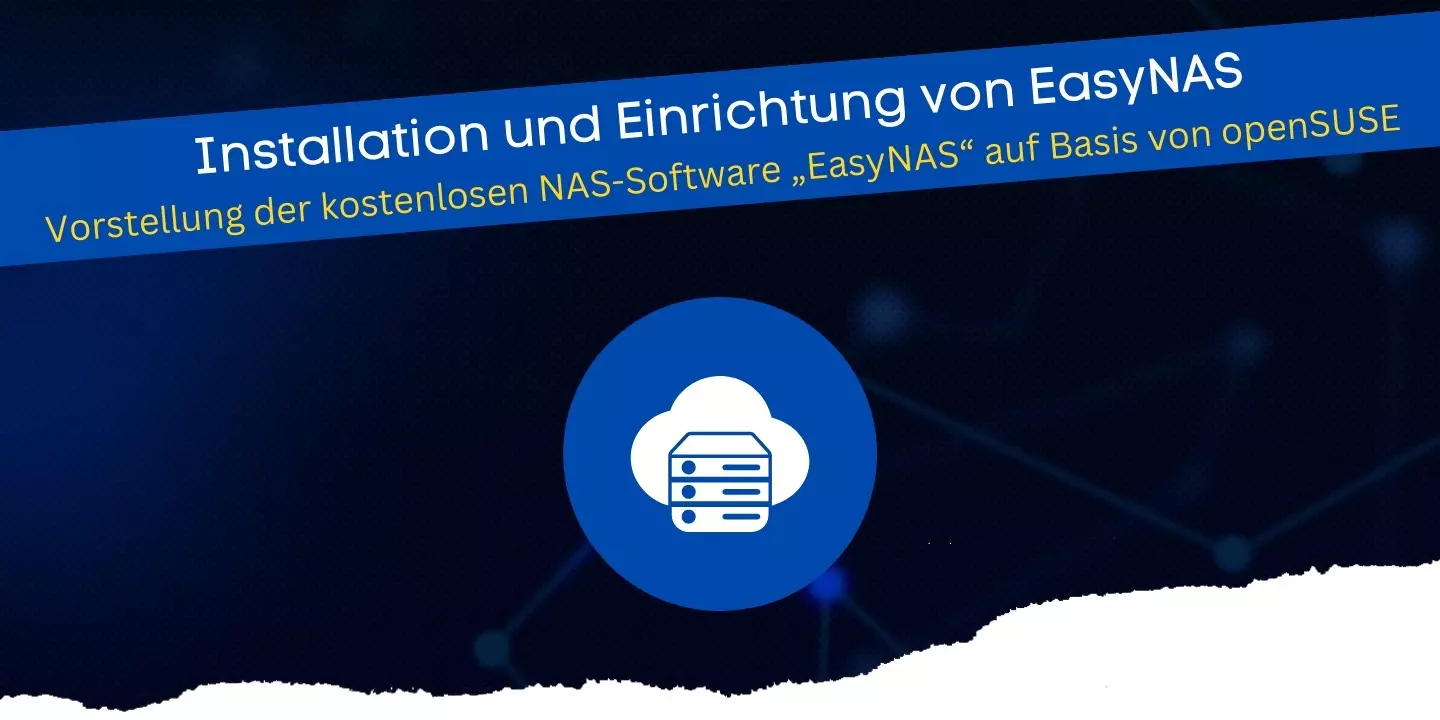 Installation und Einrichtung von EasyNAS