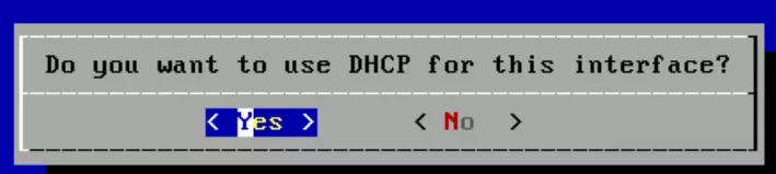DHCP-Interface aktivieren