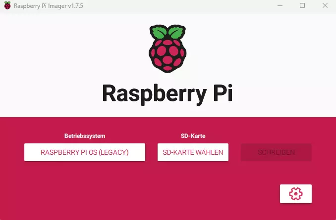 Raspberry Pi Legacy Betriebssystem installieren