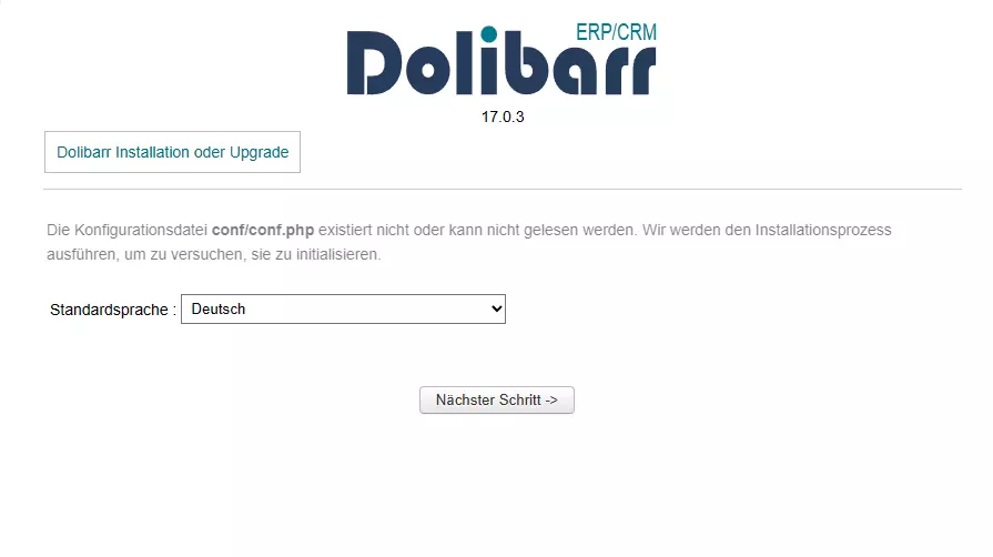 Dolibarr Installation unter Linux Ubuntu 22.04 und Debian 11