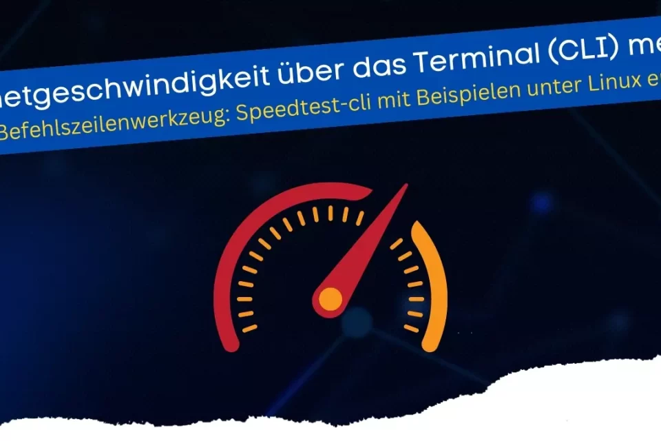 Internetgeschwindigkeit über das Terminal messen - Linux Speedtest-cli