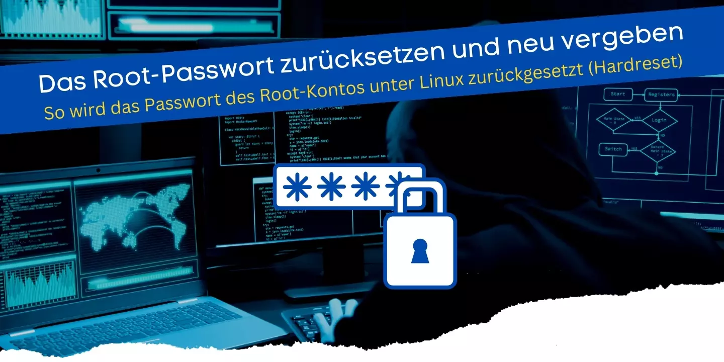 Das RootPasswort zurücksetzen Anleitung für