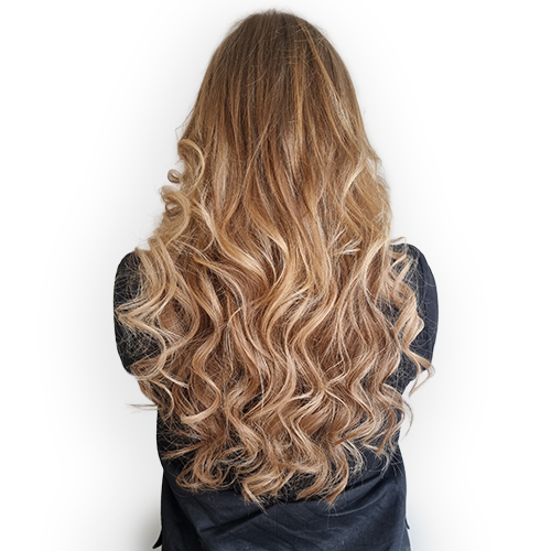 Hairextensions from HaireXtends from Veva Brands Great lengths big volume full points