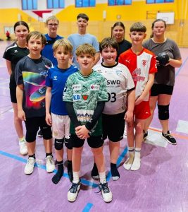 Jugendliche werden selbst aktiv:  Handball-Nachwuchs wirbt um neue Mitspieler